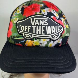 Vans Floral OSFA trucker baseball cap